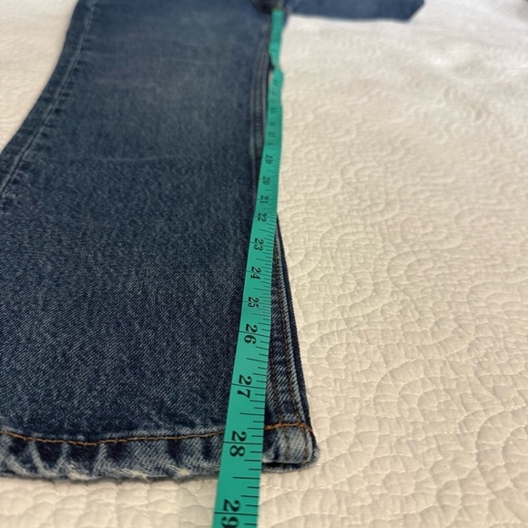 Anine Bing Blue Straight Leg Jeans size 27 - Picture 12 of 16